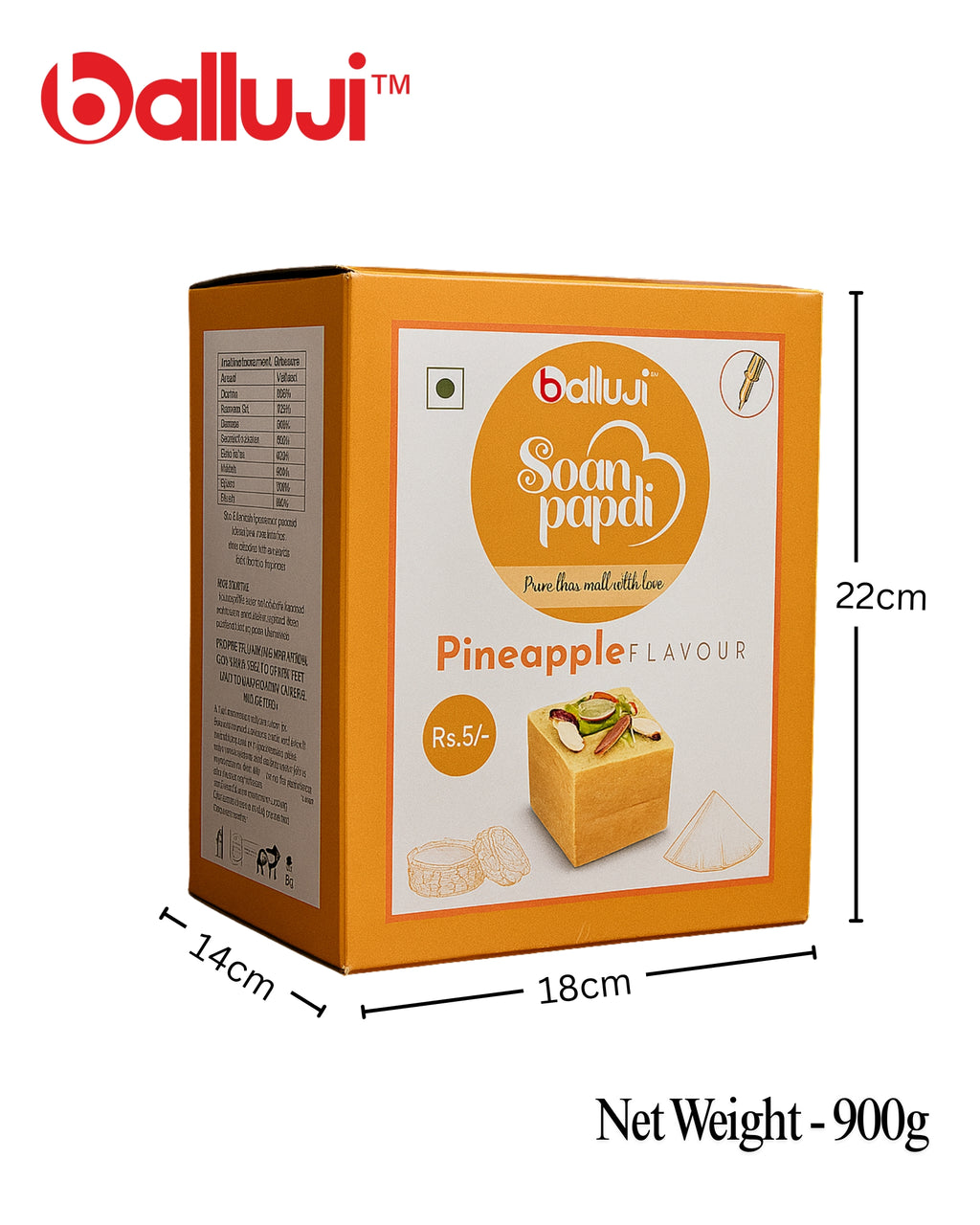 Pineapple – A fruity twist on tradition.