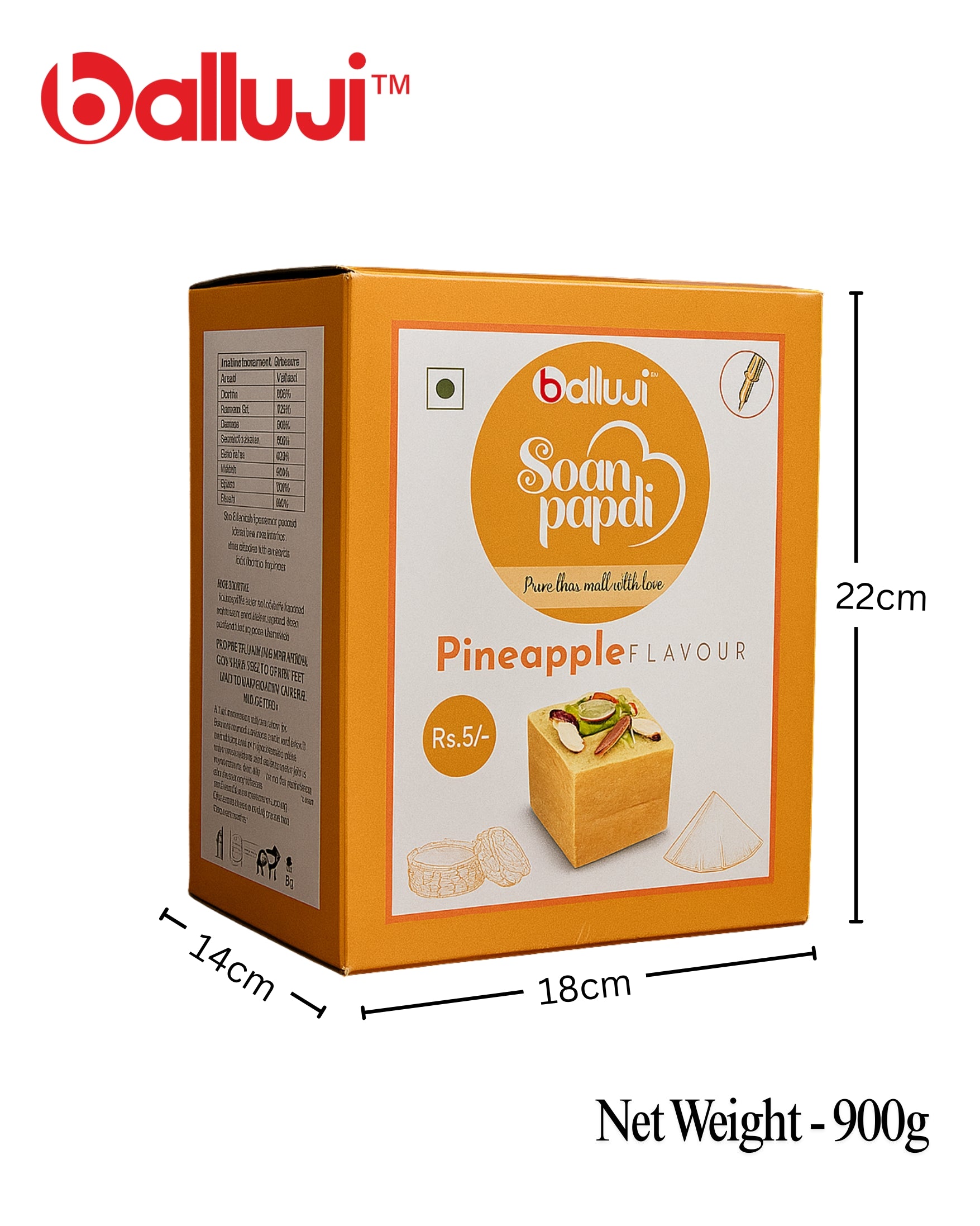 Pineapple – A fruity twist on tradition.