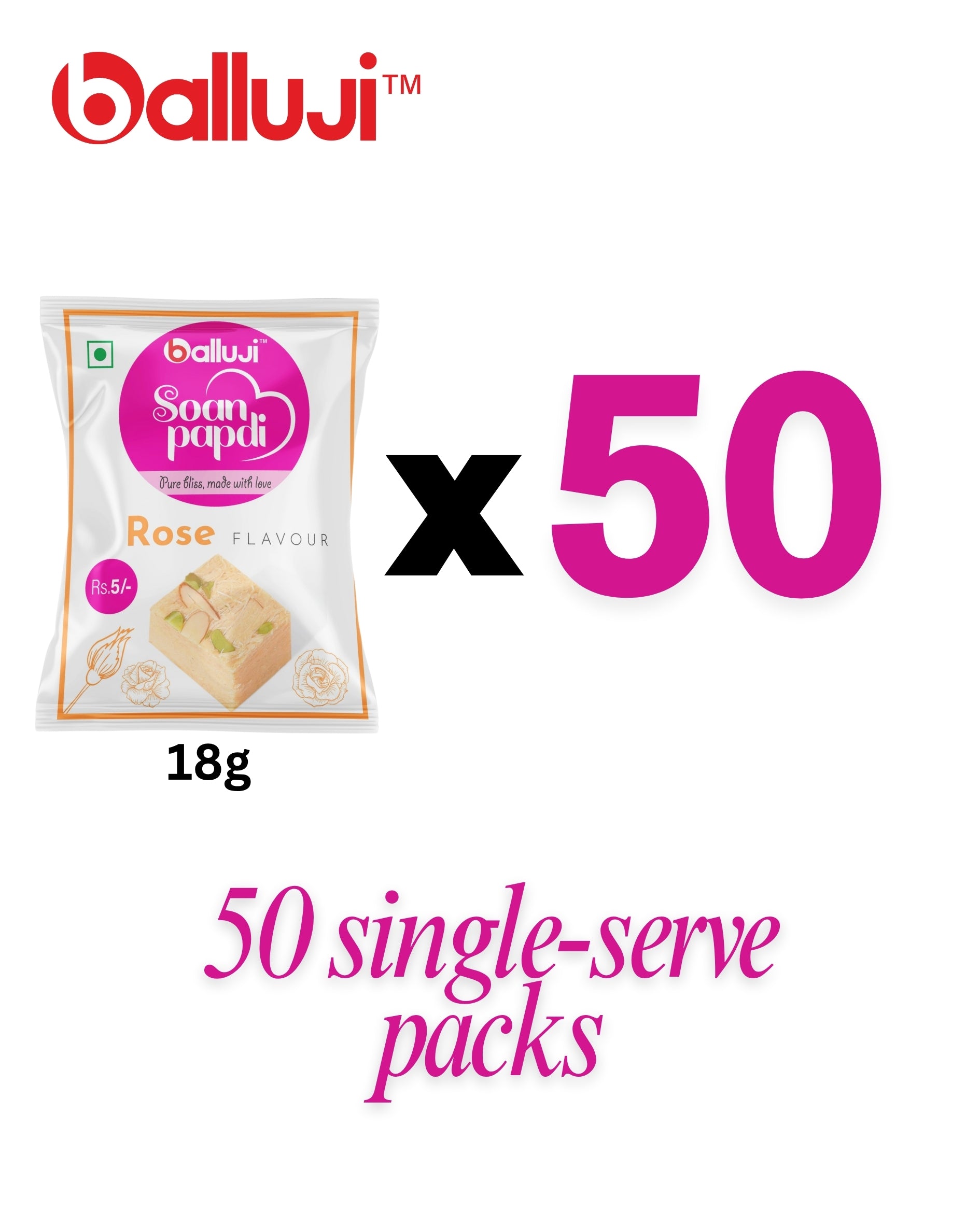 Rose Soan Papdi – Floral Delight in Every Bite
