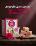 Rose Soan Papdi – Floral Delight in Every Bite